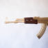 AK-47 Kalashnikov Weapon fake training gun image