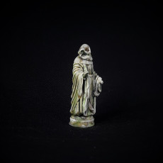Picture of print of Hooded Statue