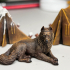 Wolves 6 miniatures set 32mm print image