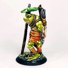 Picture of print of Bullywug Warrior