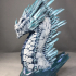 Ice Dragon bust (Pre-supported) print image