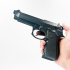Pistol Beretta 92 Prop practice fake training gun image