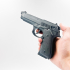 Pistol Beretta 92 Prop practice fake training gun image