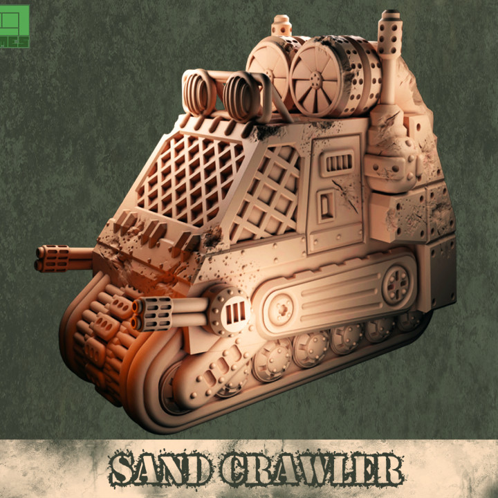 Wasteland Sand Crawler Vehicle's Cover