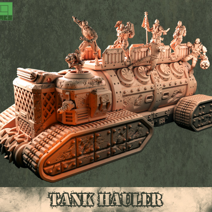 Tank/Cargo Hauler Vehicle's Cover