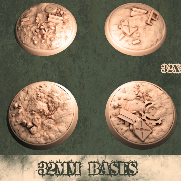 Scenic Bases for minis and vehicles's Cover