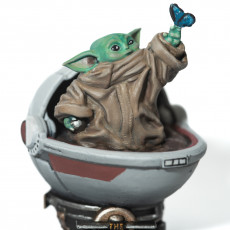 Picture of print of FREEBIE: Wicked Star Wars Grogu Bust: Tested and ready for 3d printing
