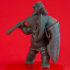 Loxodon Barbarian - Tabletop Miniature (Pre-Supported) image