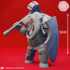 Loxodon Barbarian - Tabletop Miniature (Pre-Supported) image