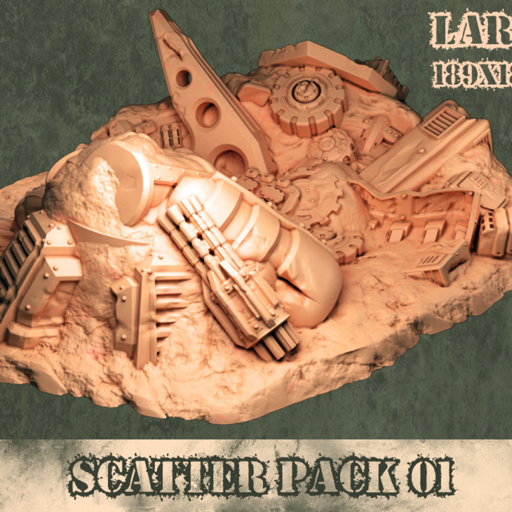 Scatter terrain Junk Piles 01's Cover