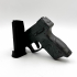 PISTOL Taurus G2C MOVABLE functional TRIGGER PARTS articulated image