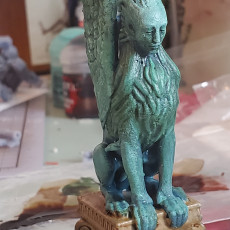 Picture of print of Ancient Sphinx Statue
