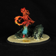 Picture of print of Efreet - Fire Genie