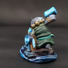 Picture of print of Owlkin Shaman Miniature - Pre-Supported