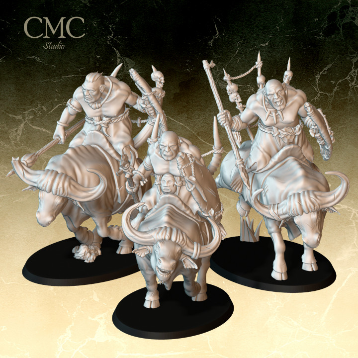 The Feral Tribe, wild ogres Campaign - MyMiniFactory