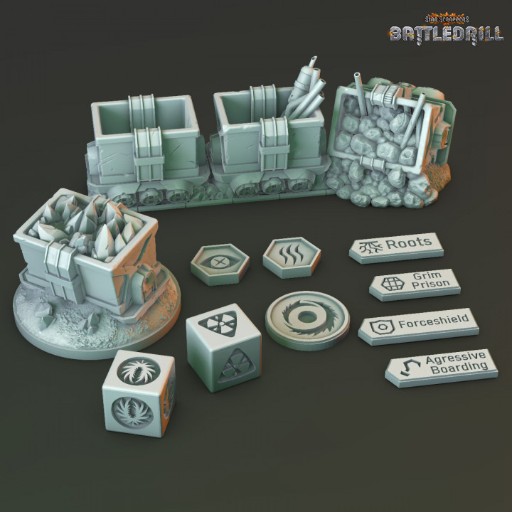 Battledrill - Accessories Set vol. 2 (STL)'s Cover