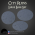 LARGE BASES CITY RUINS BASE SET (SUPPORTED) image