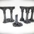 Ruined Column Starter Bundle A - Ruined Columns - Ancient Ruins image