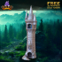 Tall Citadel Tower - SUPPORT FREE! image