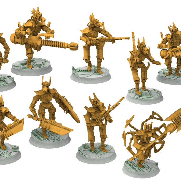 Anubis Drones, Cinan Haven main Infantry's Cover