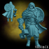 Male Human Cloaked Cleric (PRESUPPORTED) image