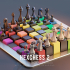 Hexchess 2 - 3D Board - Borders and Tiles image