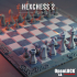 Hexchess 2 - Textured Tiles and Borders - Set 2 image