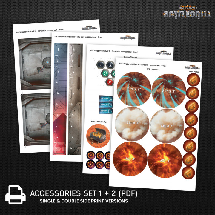 Battledrill - Accessories Set 1 + 2 (PDF)'s Cover