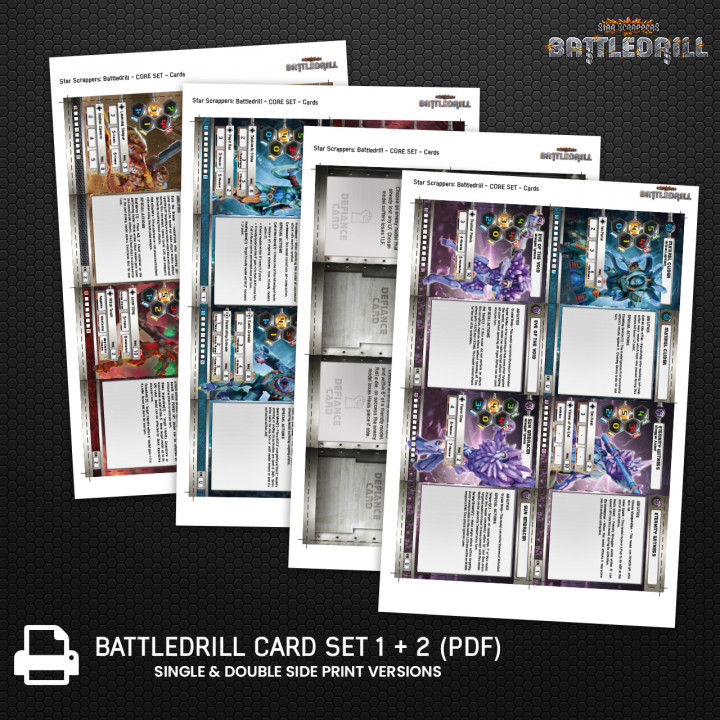 Battledrill - Cards - Core Set + Vol. 2 Pack (PDF)'s Cover