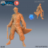 Zombie Kung Fu Monk Set / Undead Chinese Fighter / Walking Dead / Graveyard Encounter image