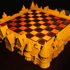 Picture of print of Hexchess 2 - The Fortress Board Stand