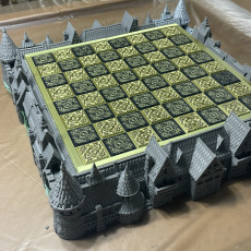Picture of print of Hexchess 2 - The Fortress Board Stand