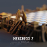 Hexchess 2 - The Sand Fortress Board Stand image