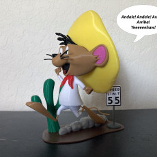 Picture of print of Speedy Gonzales
