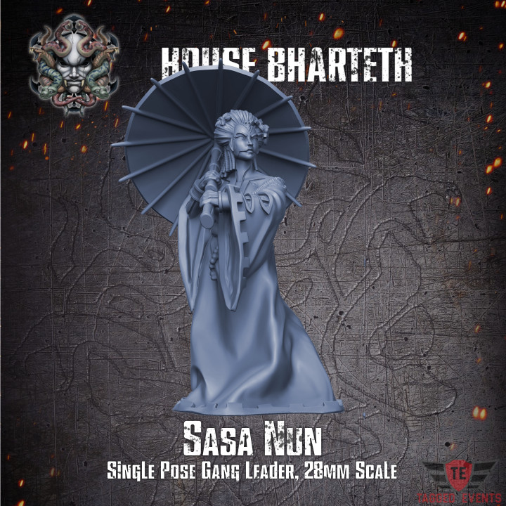 House Bharteth - Sasa Nun Cyber Priestess's Cover
