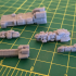 SCI-FI Ships Expansion Pack - Imperial Hemina - Presupported print image