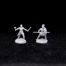 Picture of print of Gladiator 4 figure set - Blood and Steel