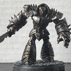 Picture of print of War Golem - Presupported & Unsupported STL