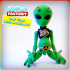 Free Model: Flexi Anycubic alien image