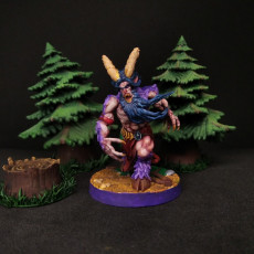 Picture of print of Wild Satyr-satyr-warcraft style-satyr-creep-neutral-satyr