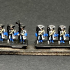 6mm XVIII INFANTRY TRICORN "order arms" image