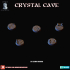 Crystal Cave Bases (Pre-supported//toppers included) image