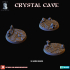 Crystal Cave Bases (Pre-supported//toppers included) image