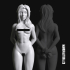 Sub Series 22 – Naked & Bound Female Highborn Elf Prisoner Slave image