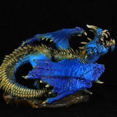 Picture of print of Blue Dragon - two heads variants