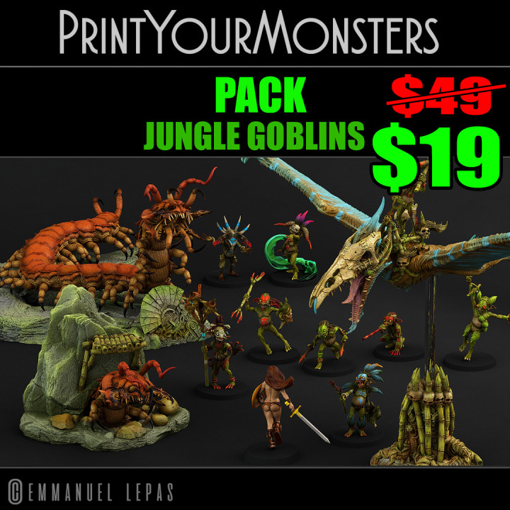 Jungle Goblins Pack (Fantastic Portals)'s Cover
