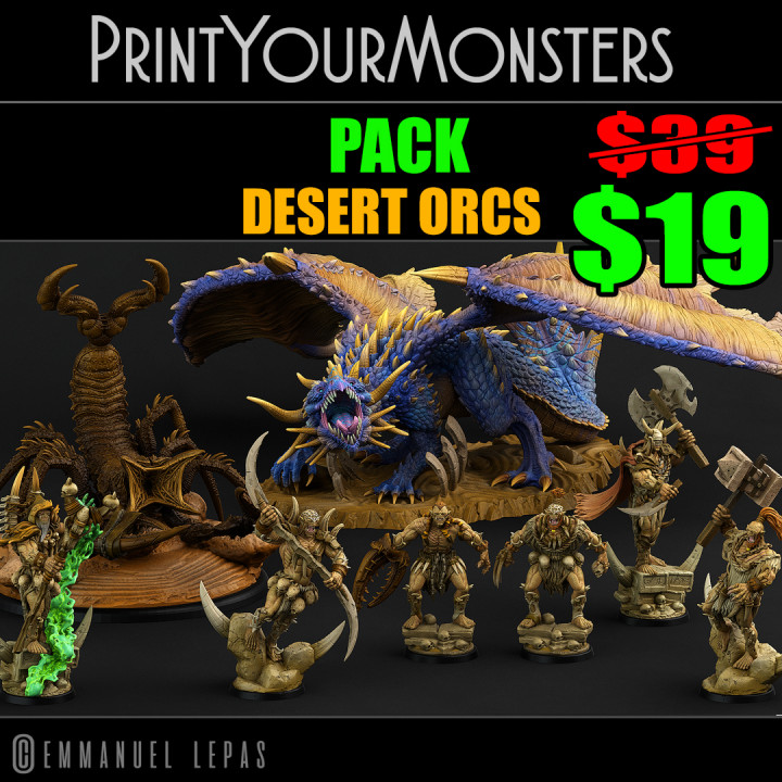 Desert Orcs Pack (Fantastic Portals)'s Cover
