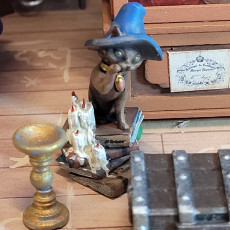 Picture of print of Witch Cat Figure v2.0