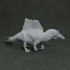 Spinosaurus walking 1-35 scale pre-supported dinosaur image
