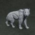 Smilodon Populator looking 1-35 scale pre-supported image